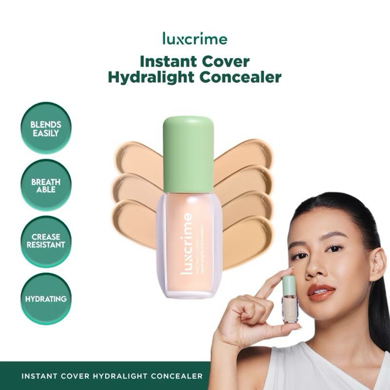 Jual Luxcrime Instant Cover Hydralight Concealer | Shopee Indonesia