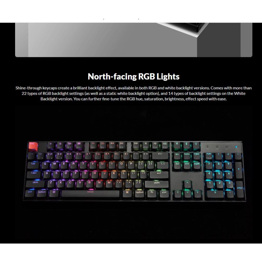 Jual Keychron K10 version 2 QMK Wireless Mechanical Keyboard - RGB ...