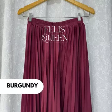 Rok Plisket Premium Tebal Rok Wanita 2021 Rok Panjang Size M Fit Xxl Felisqueen