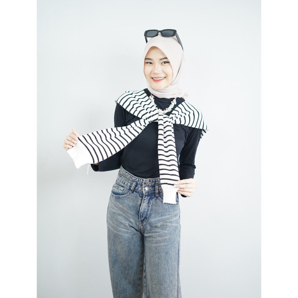 Jual Syal Stripe | Shopee Indonesia