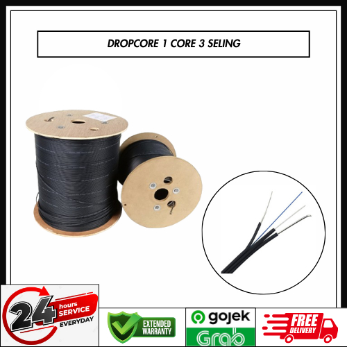 Jual dropcore 1 core 3 seling 1000 meter | Shopee Indonesia