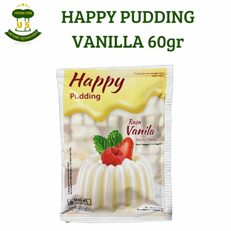 Jual Happy Pudding 60gr Pudding Reguler Praktis Ekonomis Kemasan 60gr ...