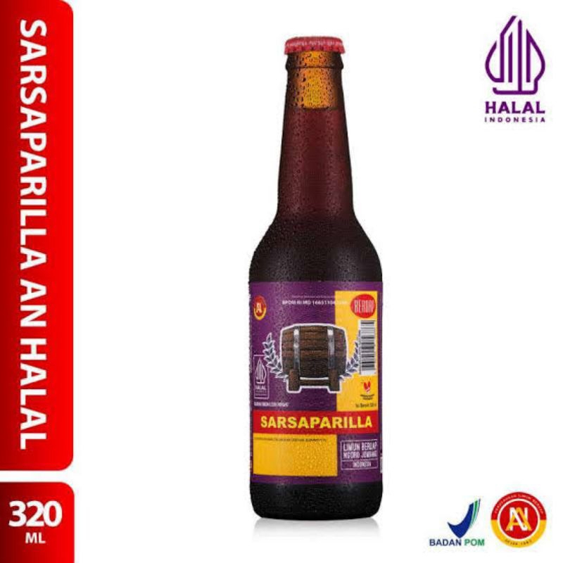 Jual SARSAPARILLA 320 ML | MINUMAN COFFE SEGAR TANPA ALKOHOL | HALAL ...