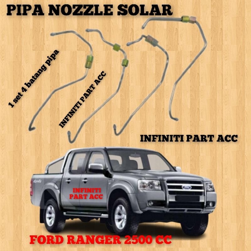 Jual PIPA NOZZLE SOLAR SET FORD RANGER TDI 2500CC 2900CC | Shopee Indonesia