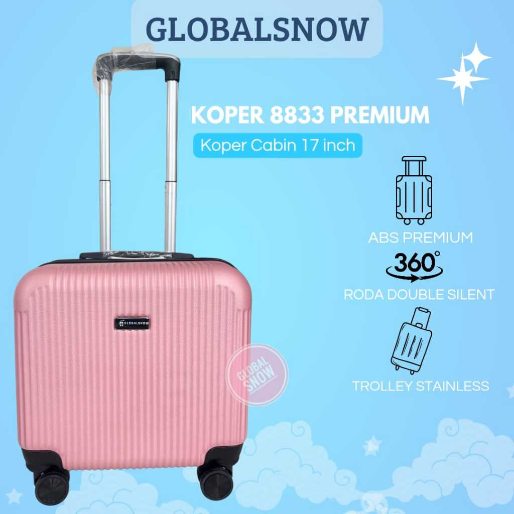 Jual KOPER ABS PREMIUM 8833 17 INCH / KOPER TRAVEL / KOPER KABIN ...