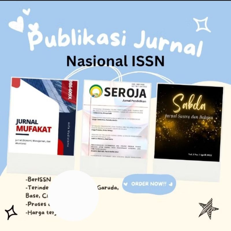 Jual Publikasi Jurnal Nasional ISSN | Shopee Indonesia