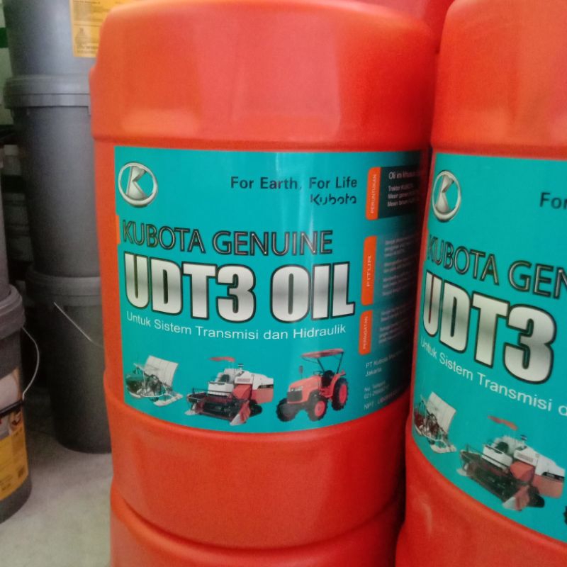 Jual Kubota Genuine UDT3 Oil untuk sistem Transmisi dan Hidraulik ...