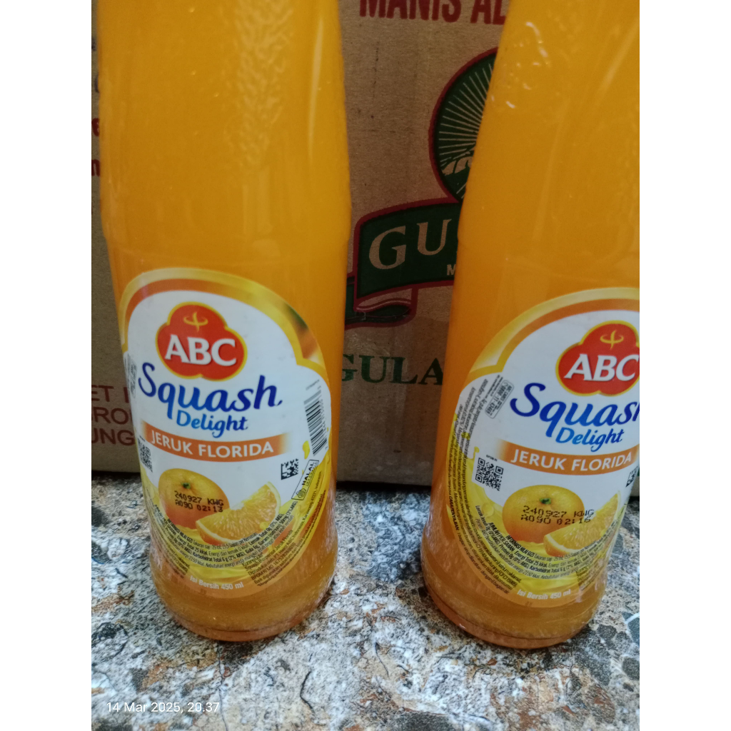 Jual Sirup Freiss Indofood Squash jeruk 500ml syrup freis jeruk 500 ml ...