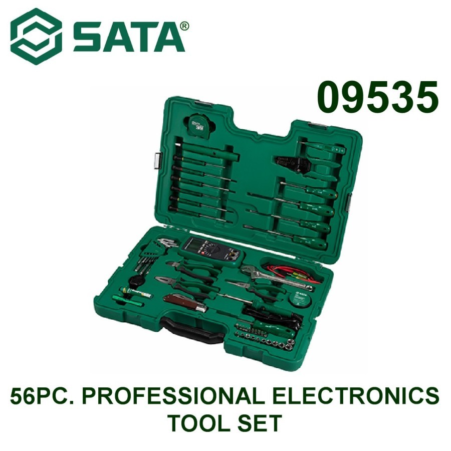 Jual SATA - SATA TOOLS 53 Pc. Electrical Toolkit Set Telecom Tool Set ...