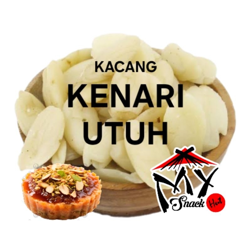 Jual KENARI UTUH 50GR MENTAH RAW HANCUR REMUK KACANG RAW PILI NUT KUPAS ...