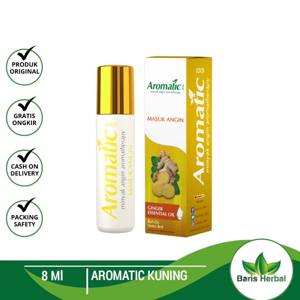 Jual Aromatic Masuk Angin | Minyak Angin Aromatherapy Ginger Essential