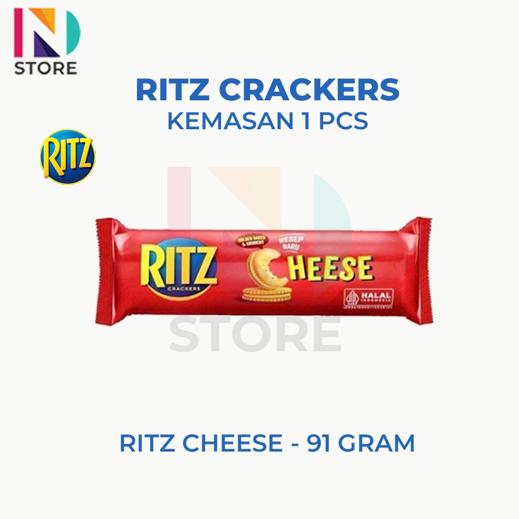 Jual Ritz Crackers Biskuit Rasa Cheese/Chocolate Kemasan 91gr/27gr ...