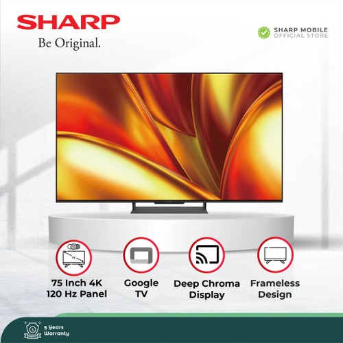 Jual SHARP 4T-C75GU8500X AQUOS XLED 75 Inch 4K UHD TV | Shopee Indonesia
