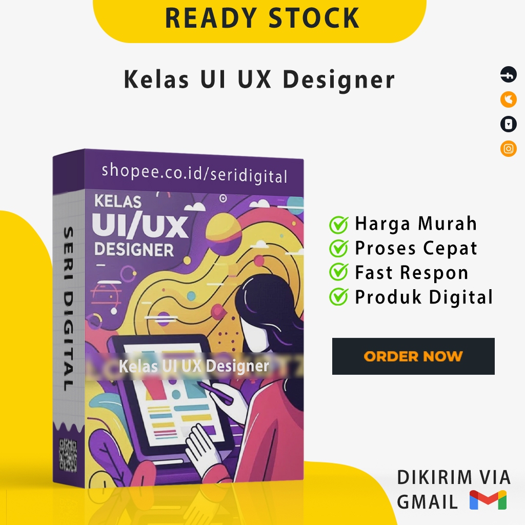 Jual Kelas UI UX Designer - Jadi UI UX Designer Web App Mahir - Materi ...