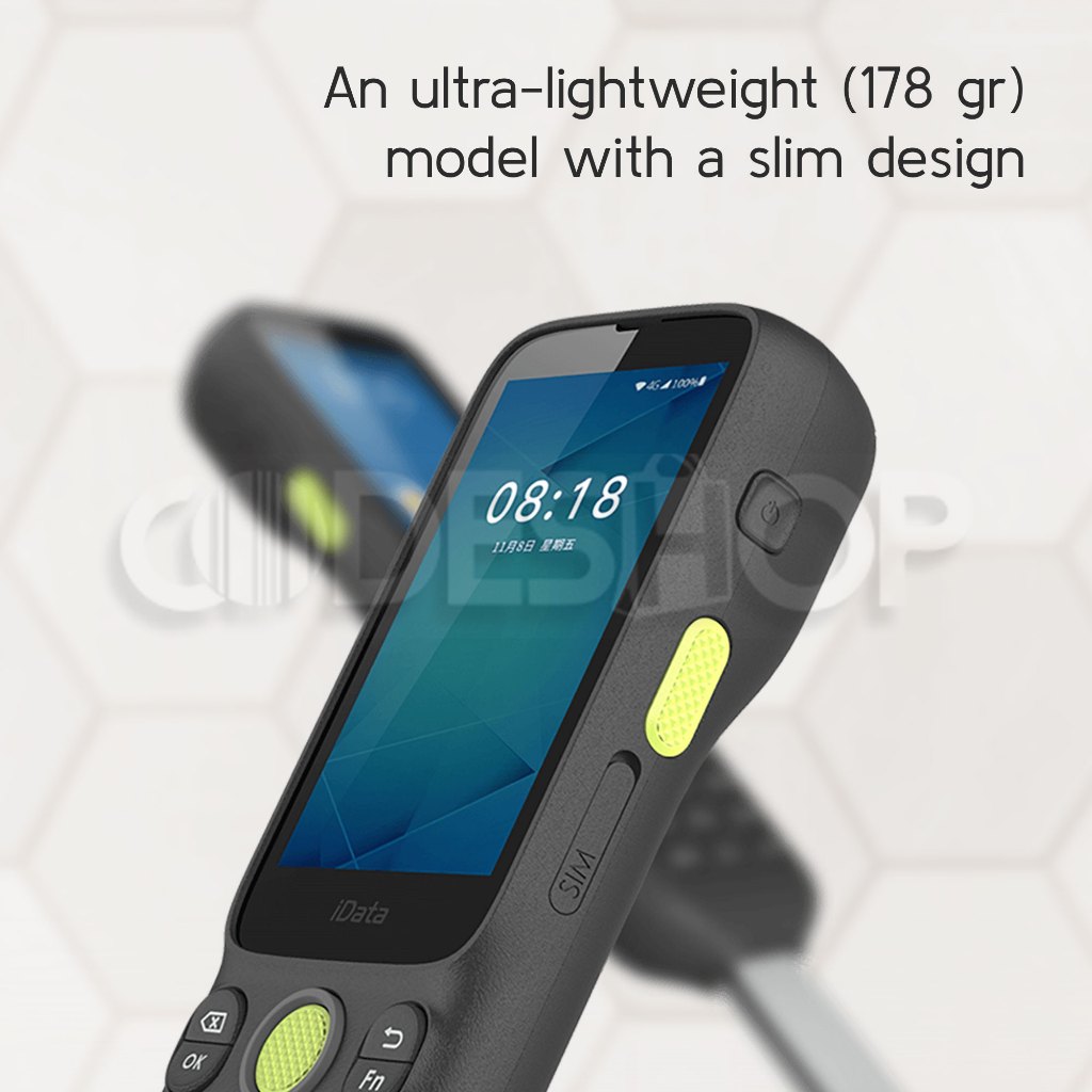 Jual iData i3 Mobile Barcode Scanner 1D 2D PDT PDA Android Keypad ...