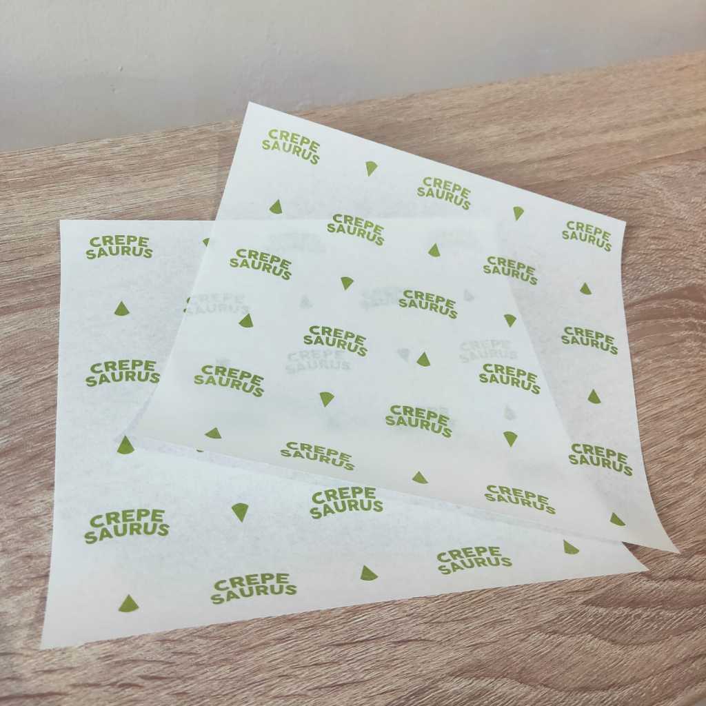 Jual CUSTOM Kertas Roti Foodgrade 32 x 32 cm - Wrap Paper / Kertas ...