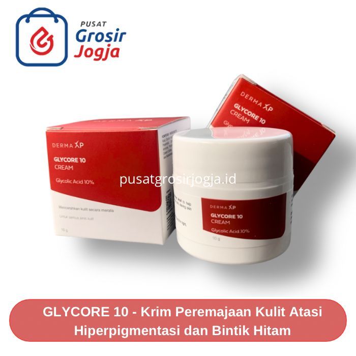 Jual DERMA XP Glycore 10 Cream 10% - Menyamarkan Noda Hitam dan Flek ...