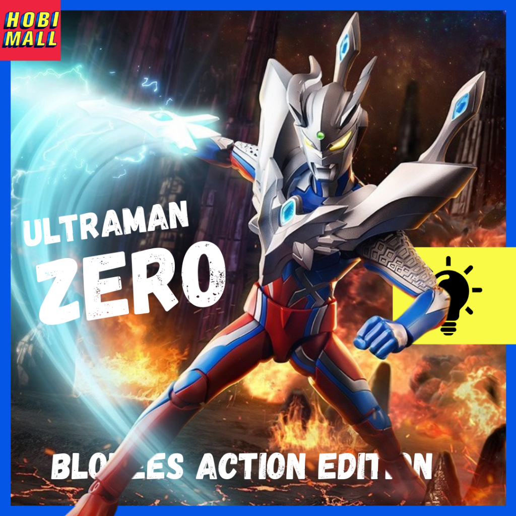 Jual Action Figure Blokees Buluke Action Edition Ultraman Zero Ultimate ...