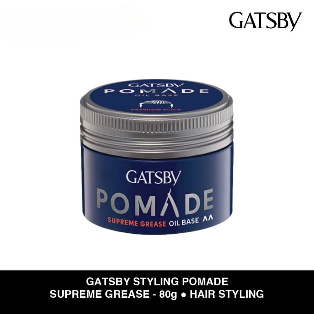 Jual (80gr) Gatsby Slicked Back Style Styling Pomade - Supreme Grease ...