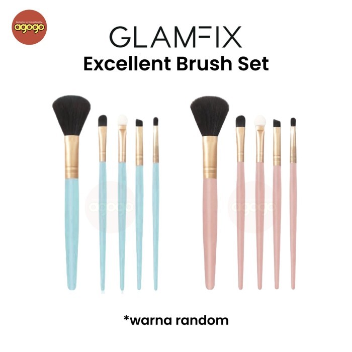 Jual GlamFix Excellent Brush Set | Shopee Indonesia