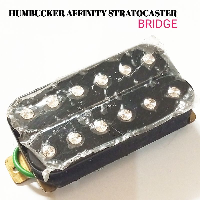 Jual Pickup Gitar Squier Stratocaster Affinity Humbucker Bridge Hitam ...
