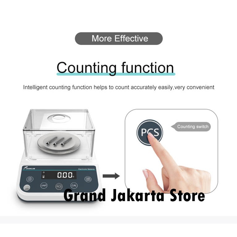 Jual Timbangan Lab 0.01g Max 3000g Analytical Balance Neraca Joanlab ...