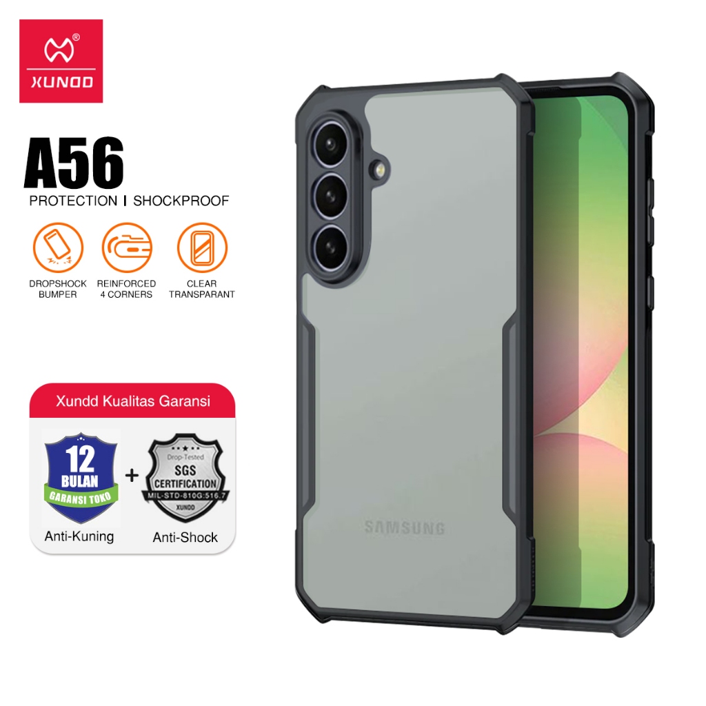 Jual XUNDD Case Untuk Samsung A56 5G 6.7 inch Case Shockproof Slim ...