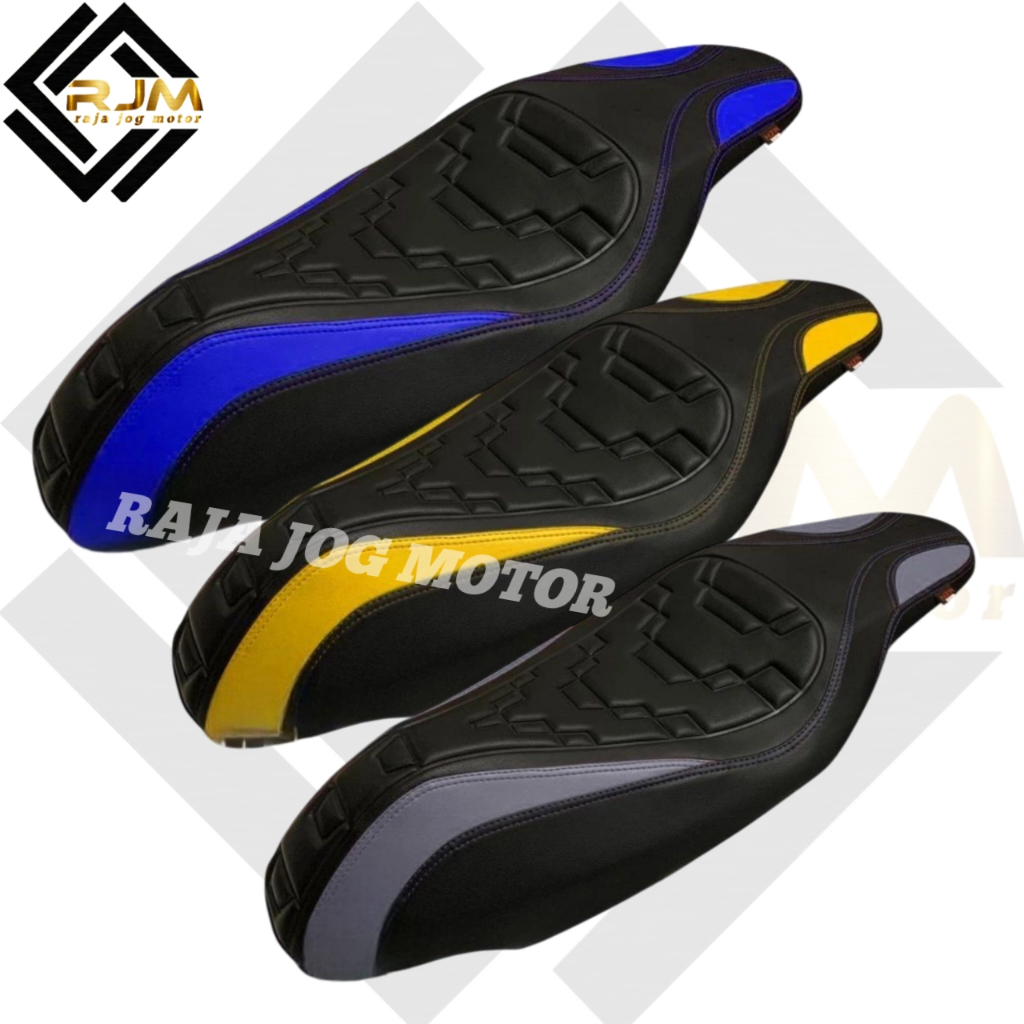 Cover Jok Motor (PAKAI KARET) MOTIF PIRAMID Motor Beat, Vario, Scoopy, Nmax, PCX, Lexi, Adv DLL