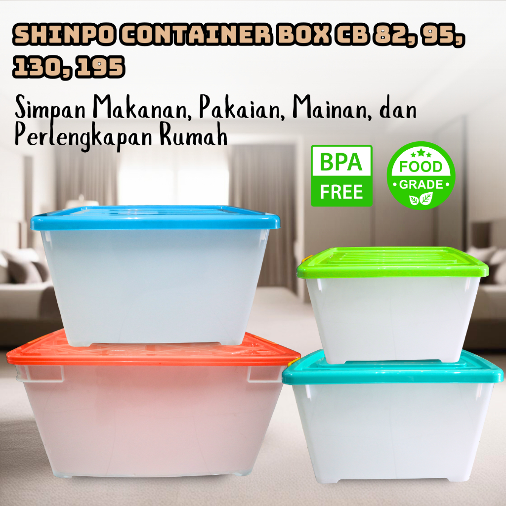 Jual Box Container SUPER JUMBO 200L - Kotak Penyimpanan Good Quality ...