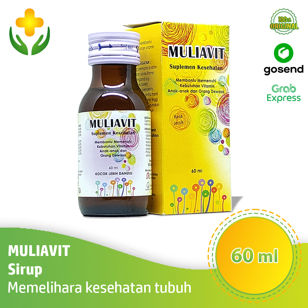 Jual Muliavit Sirup 60 ml Vitamin Kesehatan Anak | Shopee Indonesia