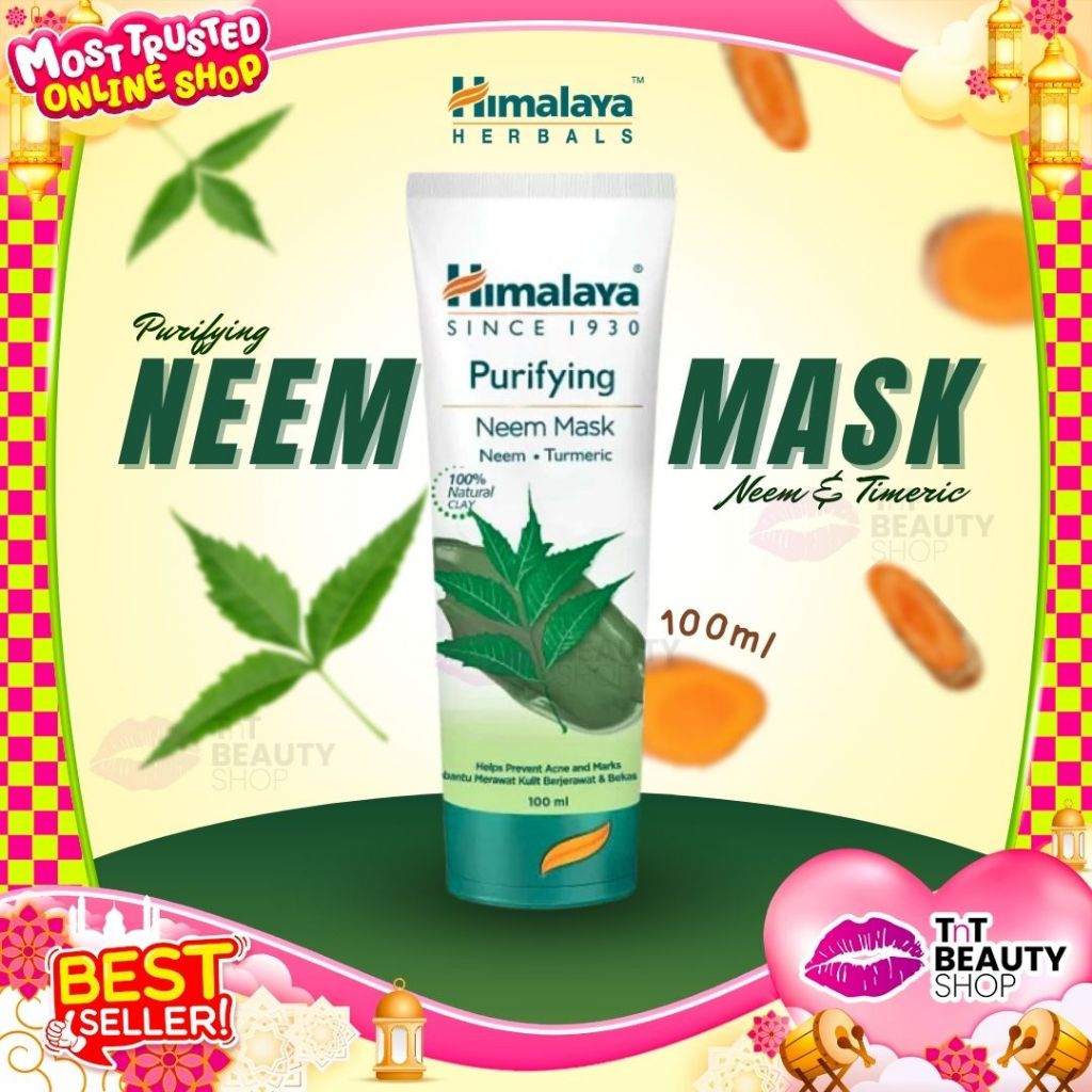 Jual Himalaya Purifying Neem Face Mask 100ml Masker Wajah Untuk Jerawat ...