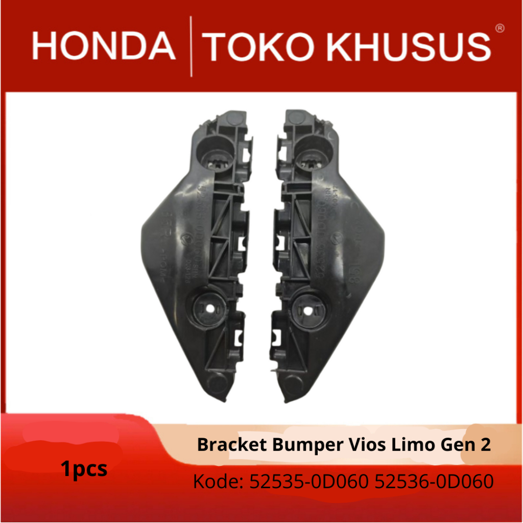 Jual Bracket Bumper Vios Limo Gen 2 Dudukan BemperDepan Kanan Kiri ...