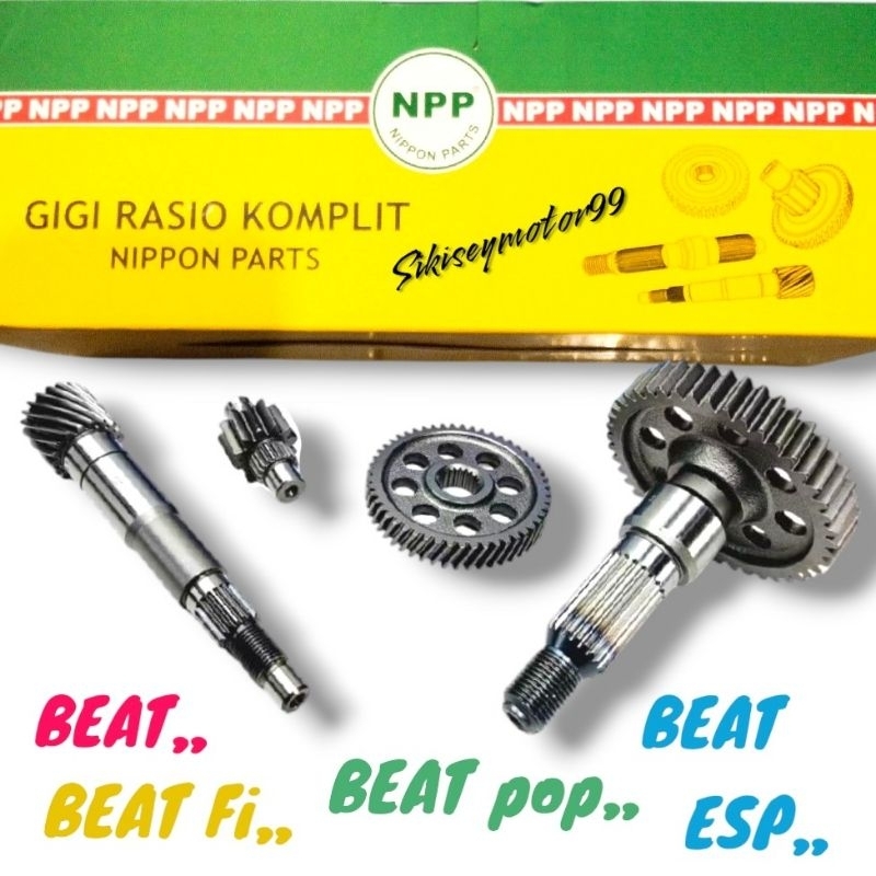 Jual GIGI RASIO KOMPLIT BEAT BEAT FI ESP BEAT POP Original NPP | Shopee ...