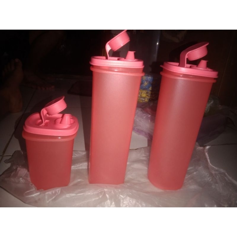 Jual TUPPERWARE COMPACT SMART SAVER ROUND SET (3) | Shopee Indonesia