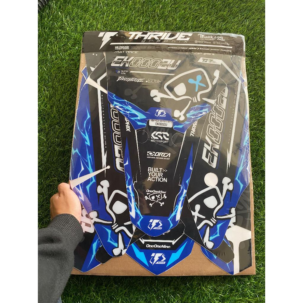 Jual Decal KLX Gordon Custom Desain Original Thrive Graphix Ekozoo Vol ...