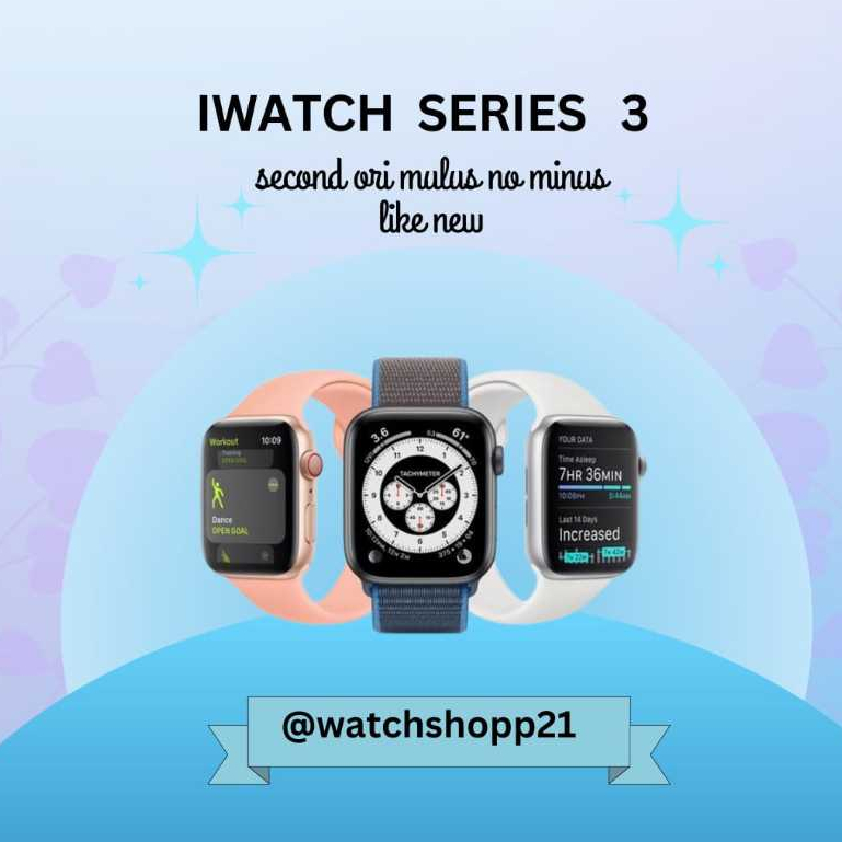 Jual Apple Watch/iWatch Second Series 38mm/42mm 100% Original