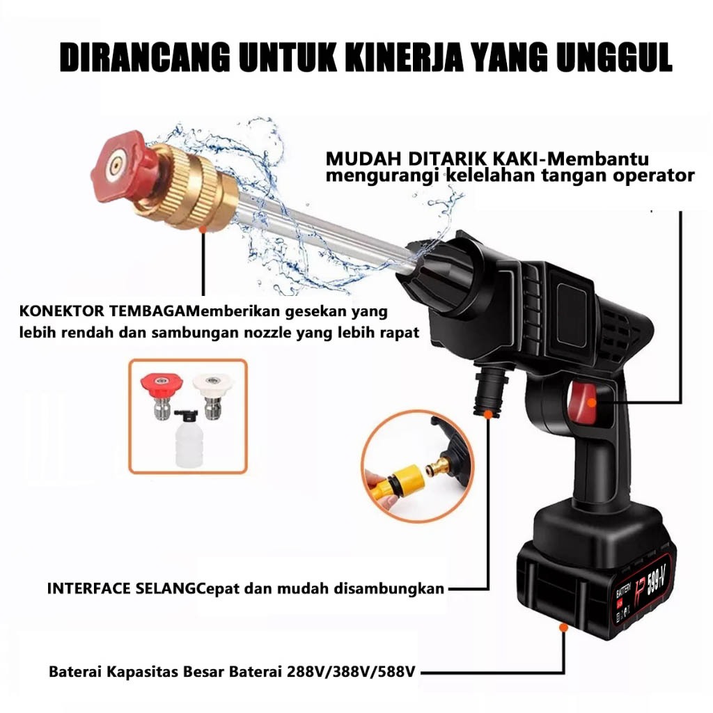 Jual DMS HONDAPRO Alat Cuci Motor 650W Mesin Cuci Mobil Jet Cleaner ...