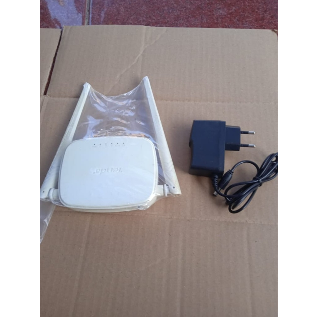 Jual ROUTER TENDA N301 + ADAPTOR | Shopee Indonesia