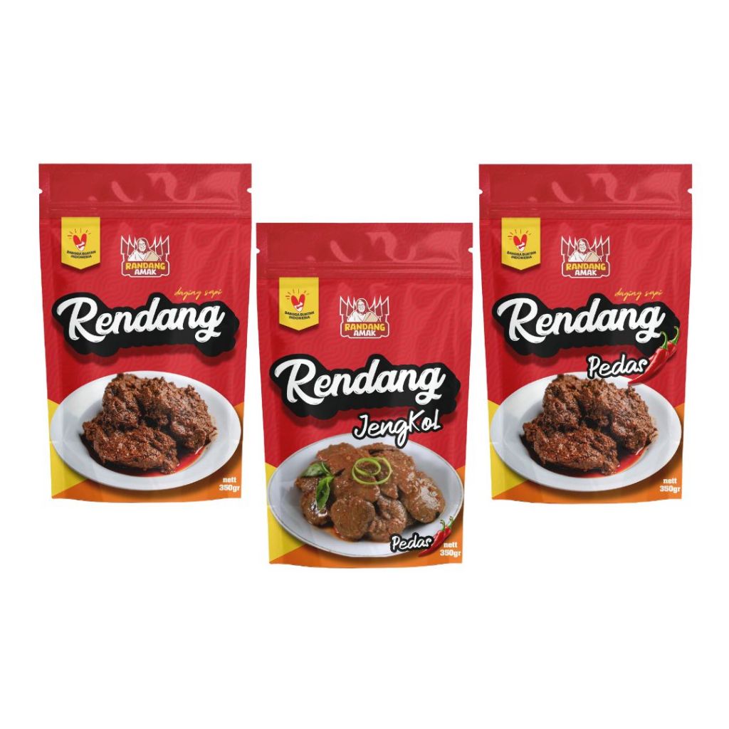 Jual Randangamak - Paket Triple C Rendang Jengkol & Daging Original ...