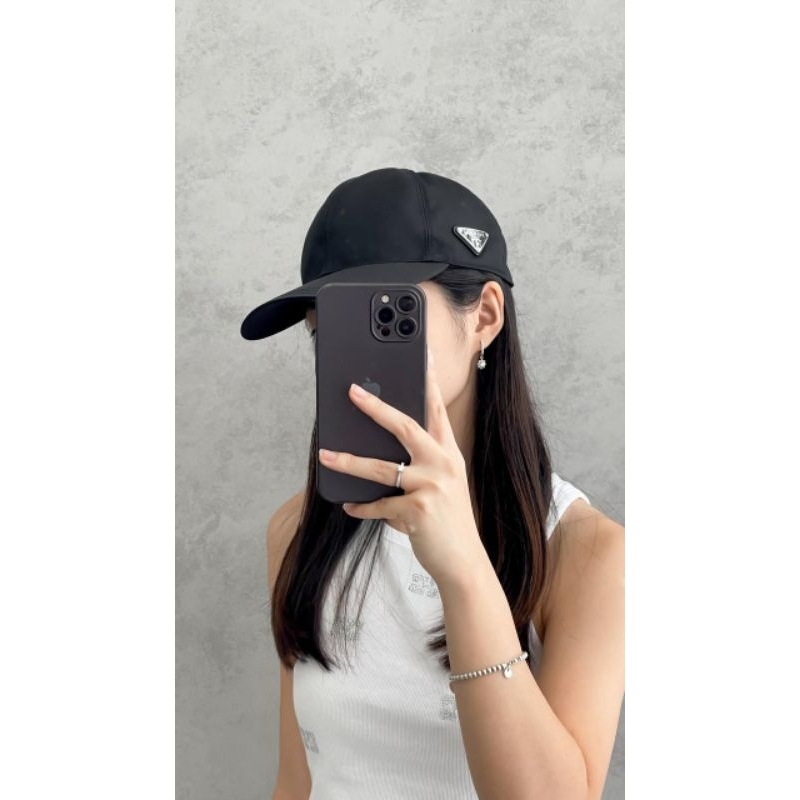 Jual PRD Triangle Logo Nylon Cap Black | Shopee Indonesia