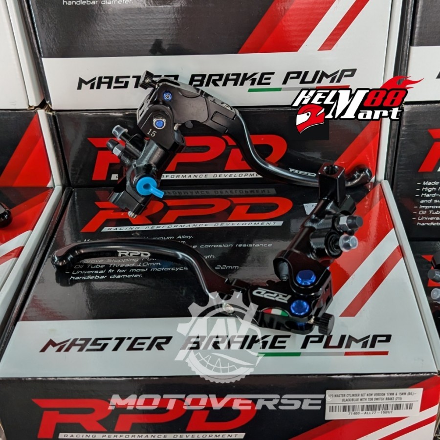 Jual Master Rem 17mm/15mm & 17mm/16mm RPD Genesis 215 216 Set Master ...