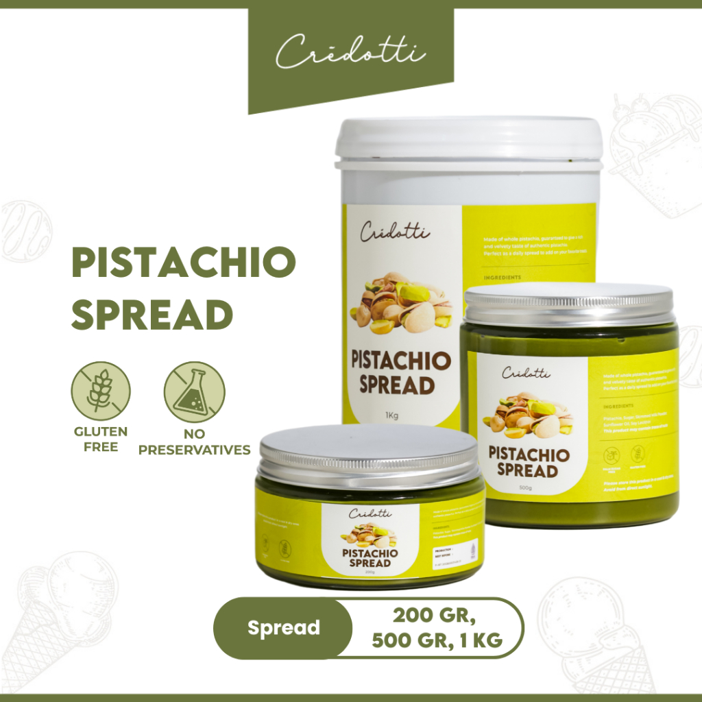 Jual Pistachio Spread Selai 1Kg, 500gr, 200gr - 1 Kg | Shopee Indonesia