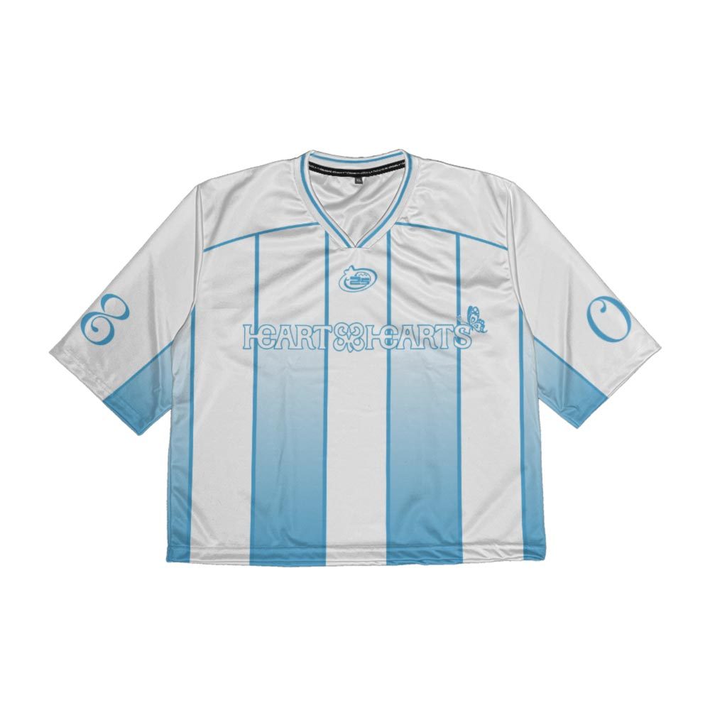 Jual TWO SEASONS Jersey Boxy Hearts2Hearts h2h Streetwear Oversize Kpop ...