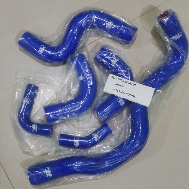 Jual SELANG RADIATOR SET RUSH TERIOS KONDE SAMCO BIRU ISI 6 PCS ...