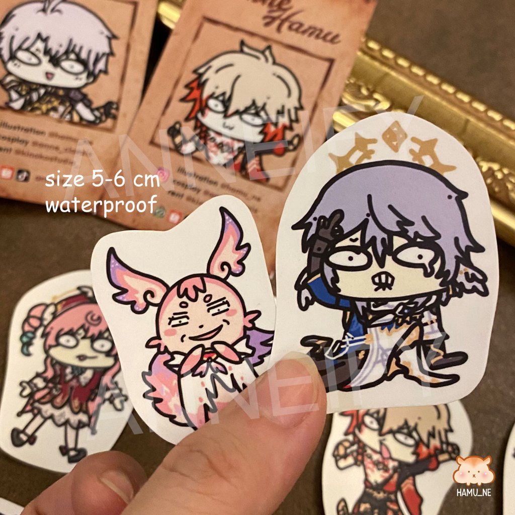 Jual HSR Honkai Star Rail Fate GO Stiker Jelee Saber Archer Hysilens ...
