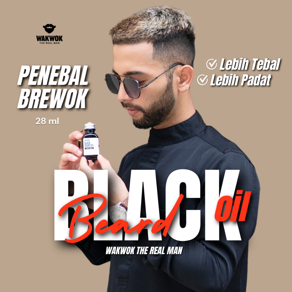Jual Black Beard Oil - Penebal Rambut ( Mempertebal Rambut ) !! 100% ...