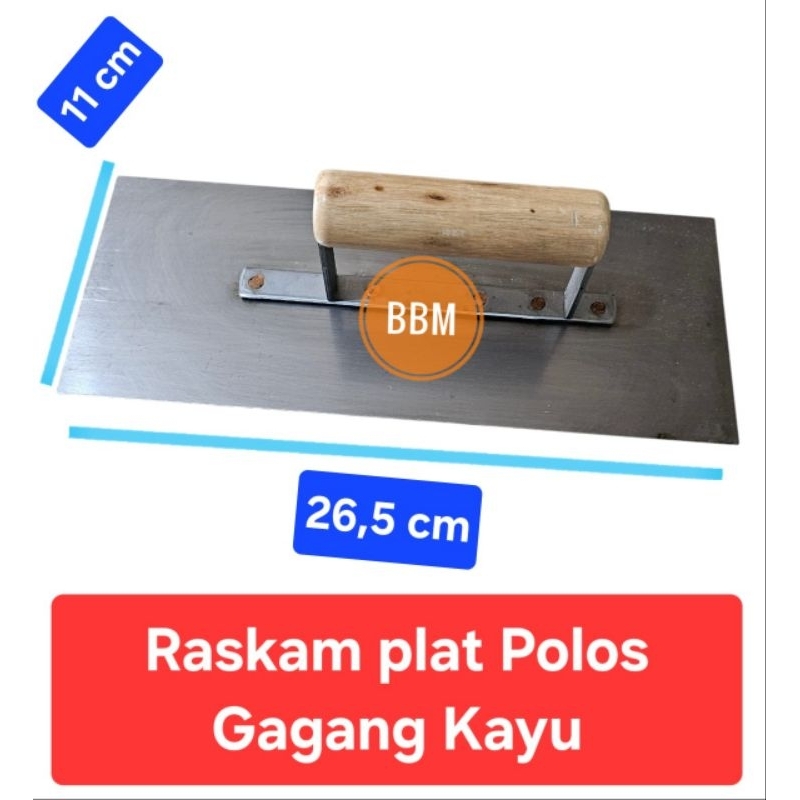 Jual Raskam Besi Plat Roskam Plat Lebar Tebal Acian Semen Plaster ...