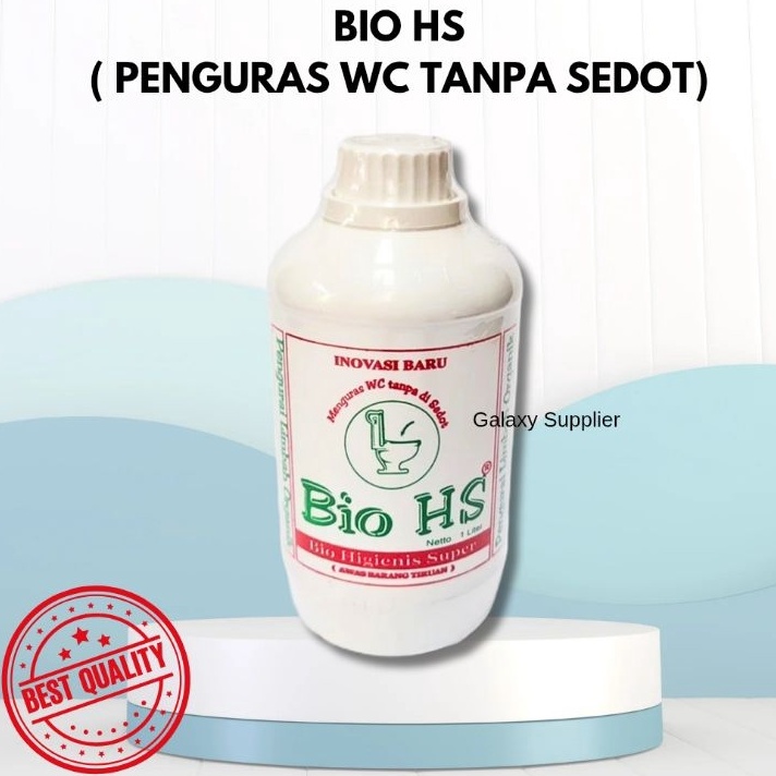 Jual New READY STOCK BIO HS CAIRAN PENGURAS WS 1 LITER PENGURAS WC ...