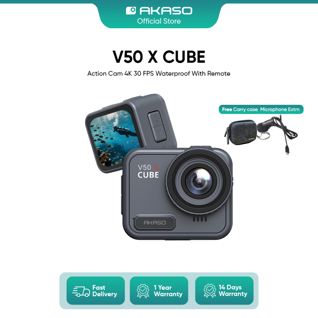 Akaso V50 X CUBE Action Cam