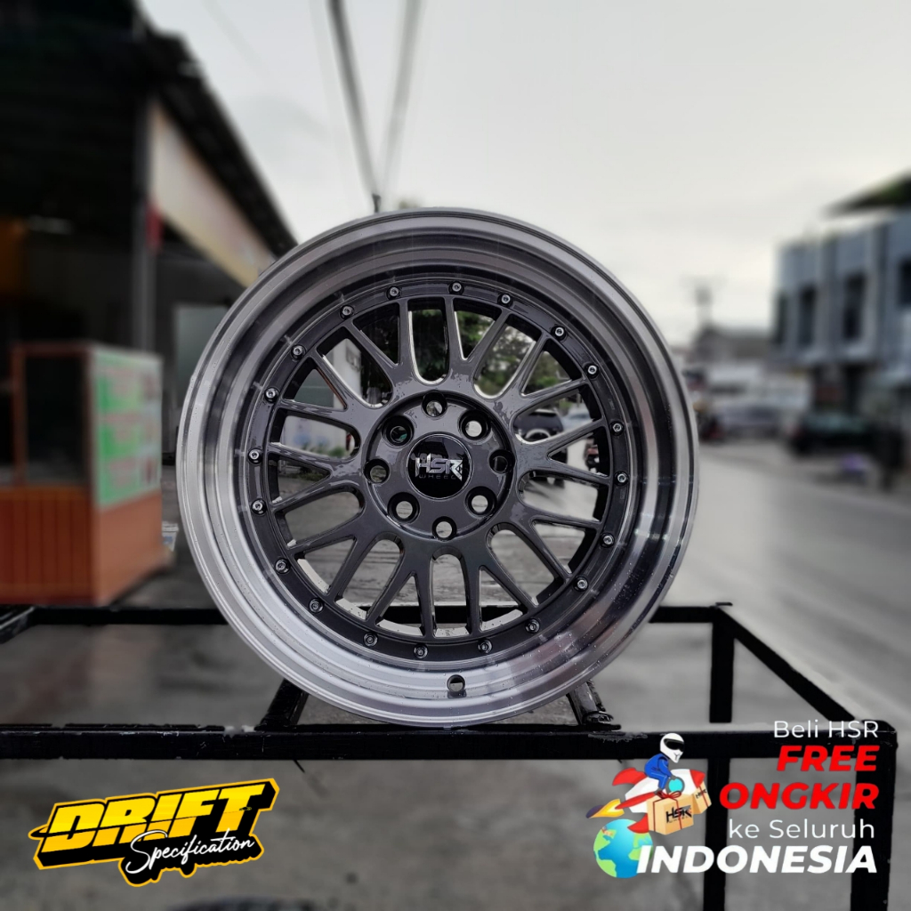 Jual Velg Mobil HSR Type Lemans R17 Baut 4X100 / 114,3 Celong - Velg ...